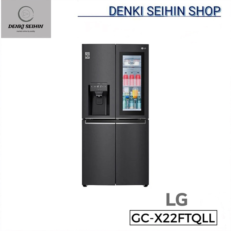 LG ตู้เย็น Multi Door รุ่น GC-X22FTQLL 17.4 คิว ระบบ Inverter Linear Compressor