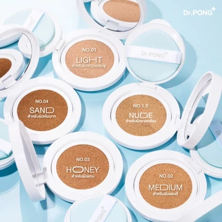คุชชั่นลดสิว Dr.PONG ACNE ACE LONGWEAR CUSHION คุมมัน ติดทนกันน้ำ ไม่หลุดง่าย ยืนยันด้วยงานวิจัย