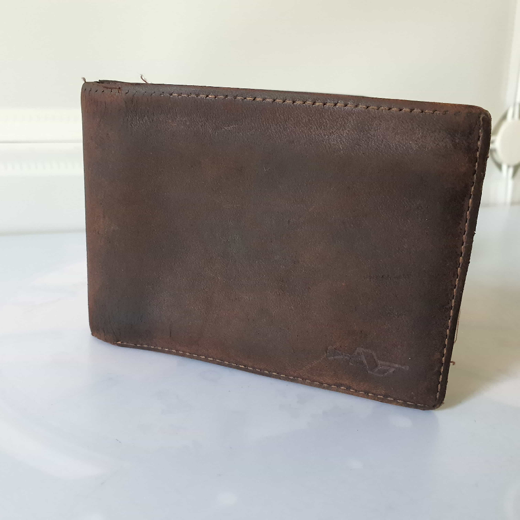 กระเป๋า Albedo ใส่บัตร ใส่นามบัตร Leather Wallet  Card Holder