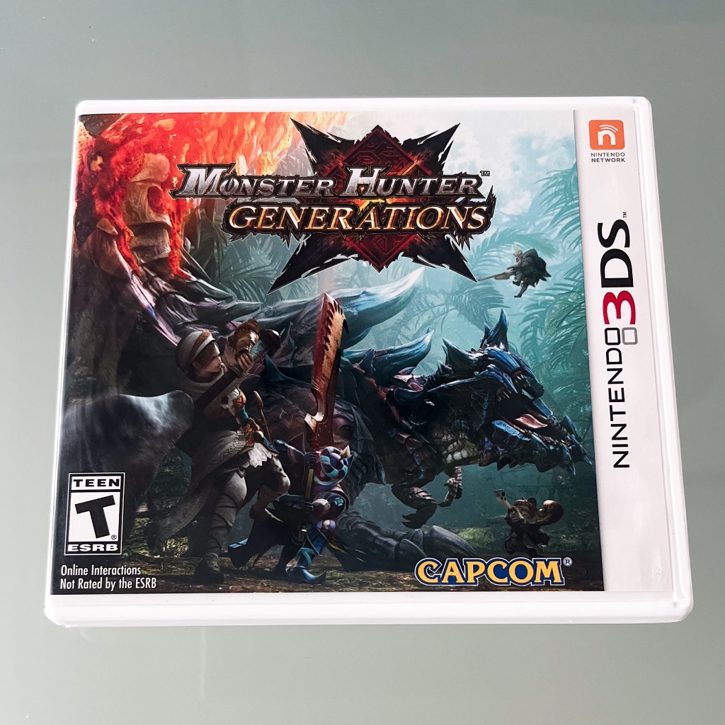 ตลับแท้ Nintendo 3DS : Monster Hunter Generations มือสอง โซน US