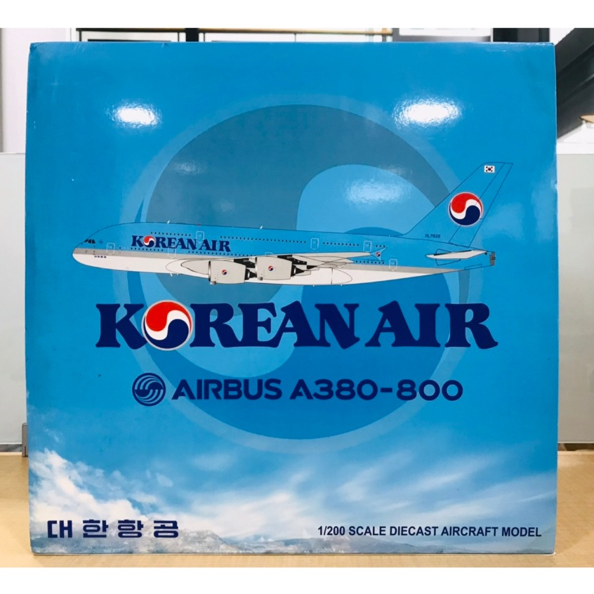 JC Wings 1:200 Korean Air Airbus A380-800