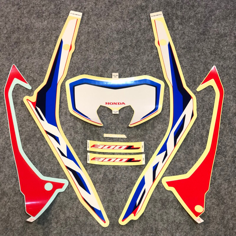 สติ๊กเกอร์ Crf300L แท้เบิกศูนย์ทุกชิ้น (ราคาต่อชุด)