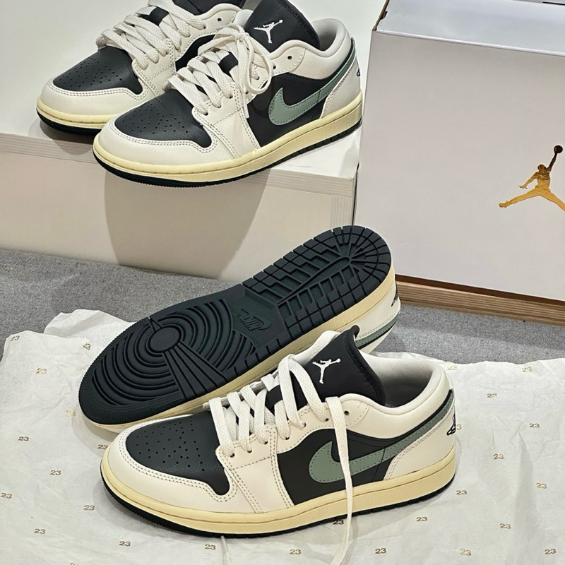 Air Jordan 1 Low Jade Smoke สีใหม่สุดฮิต (พร้อมส่ง)!!