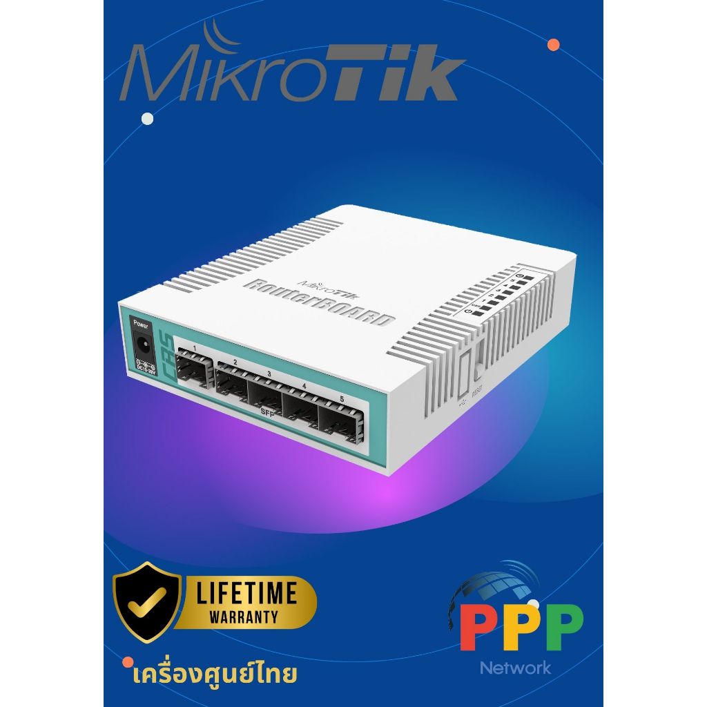 Mikrotik CRS106-1C-5S Cloud Router Switch