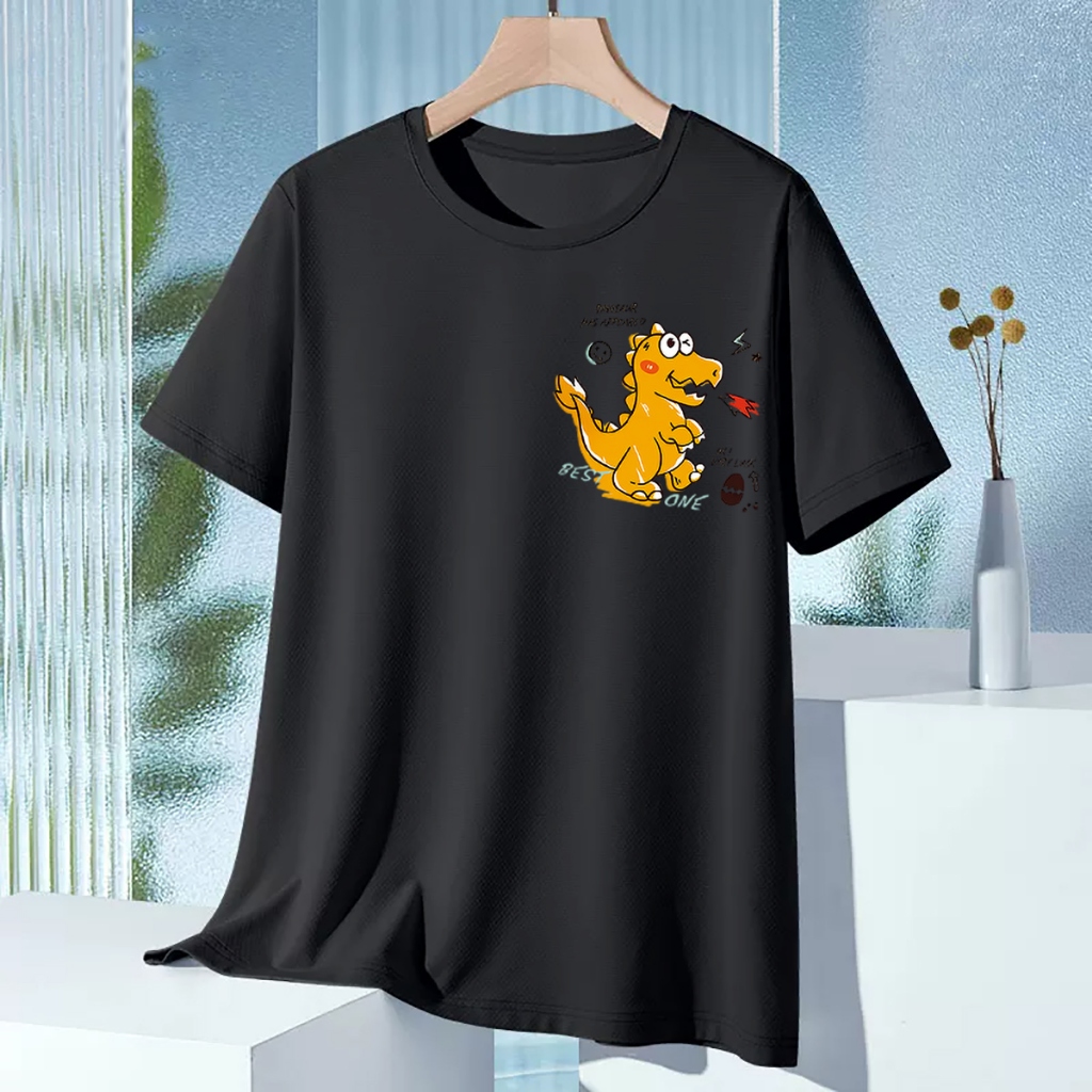 D534B （พร้อมส่งจากไทย）เสื้อยืดแขนสั้น ผ้านุ่มใส่สบายฯ มี7สีหลายสีเลือกได้ S-3XL