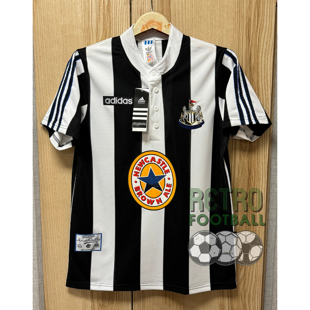 [Retro] เสื้อบอลย้อนยุค *นิวคาวเซิล.* (ปี 1995-1996) ย้อนยุค #รับประกันคุณภาพทุกตัว.