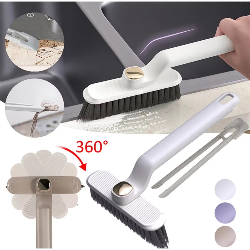 แปรงขัดปรับหัวได้360องศา 2IN1 ร่องยาแนว ทำความสะอาดซอกมุมห้องน้ำ แบบขัดมุม มัลติฟังก์ชั่น Multi-function brush - รูปที่ 2