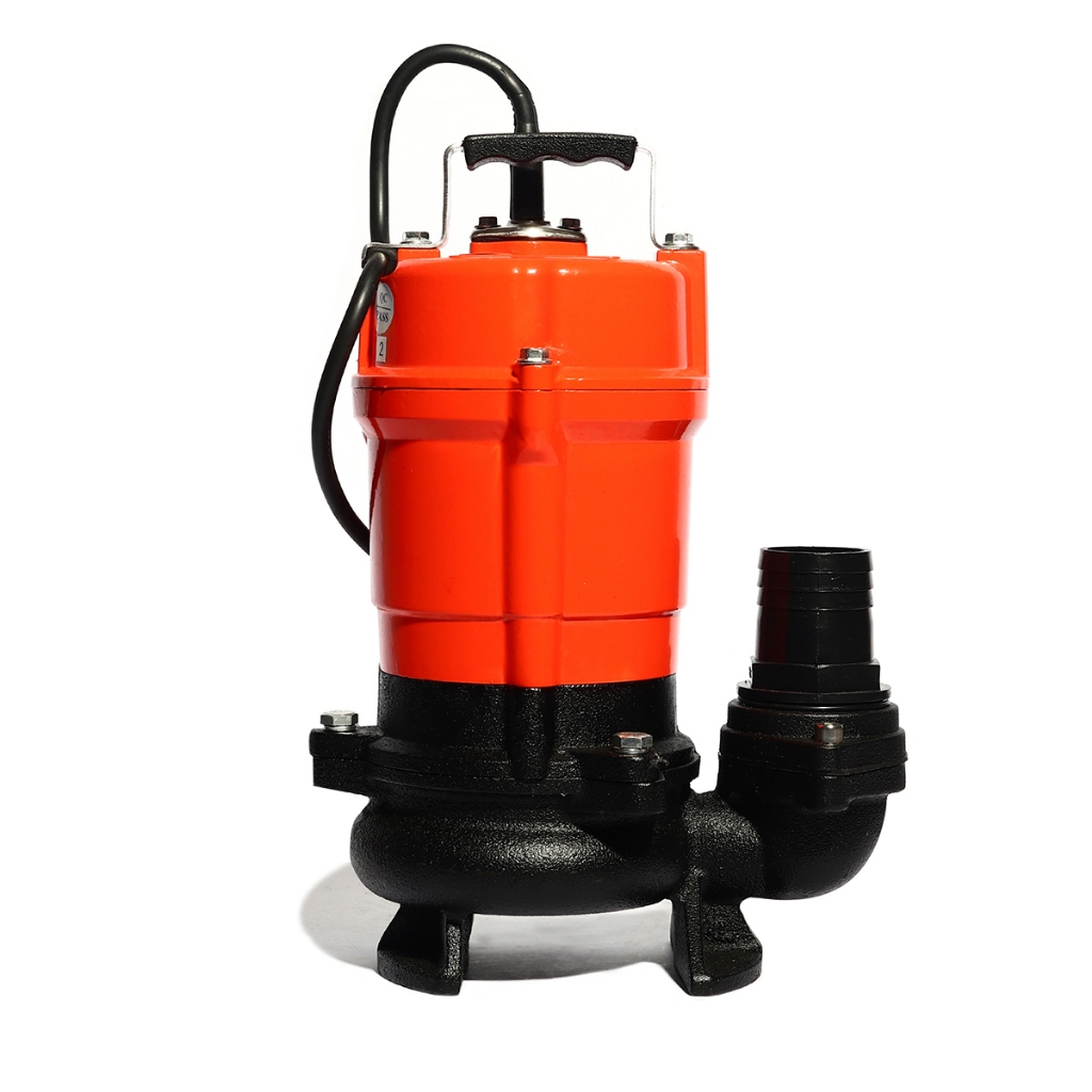 POLO ปั๊มจุ่มดูดโคลน ไม่มีลูกลอย 400W ท่อ 2 นิ้ว รุ่น PL-400V