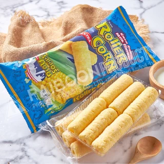 Roller Corn Extra Set (9 ซอง) ข้าวโพดอบกรอบ ตราโรลเลอร์คอร์นเอ็กซ์ตร้า