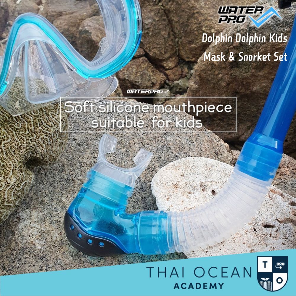 Water Pro Dolphin Dolphin Kids Mask & Snorket Set รูปที่ 4