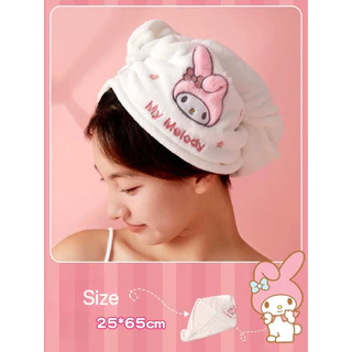 Goooddream P13 ผ้าขนหนูอาบน้ํา ผ้าเช็ดหน้า หมวกผ้าคลุมผมแห้งเร็ว Hair towel แบบนิ่ม ดูดซับน้ําได้ดี สําหรับห้องน้ํา