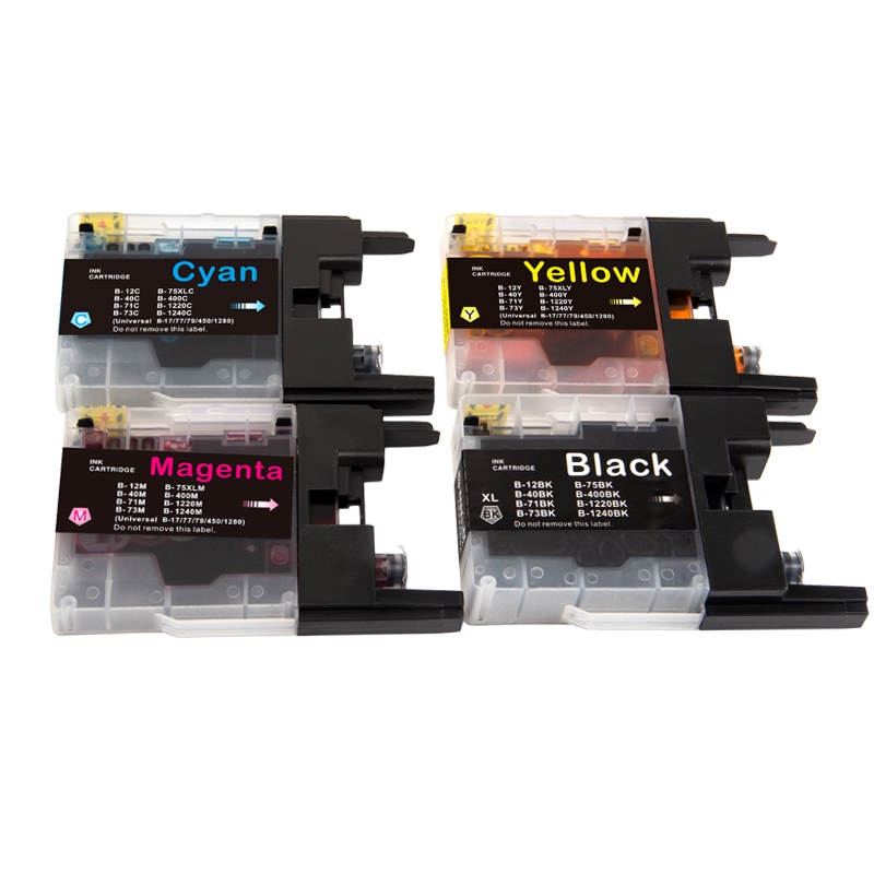 For Brother LC40 / LC73 MFC-J430W J825DW J5910DW  LC400 J625DW J6710  Refillable Cartridge