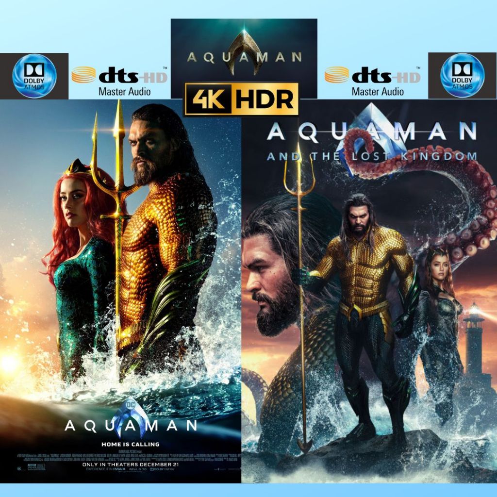 USB FALSH DRIVE หนัง 4K Aquaman 2 เรื่อง ภาพ 4K HDR 2160p  เสียงไทย-อังกฤษ 7.1 บรรจุอยู่ใน Flash Dri