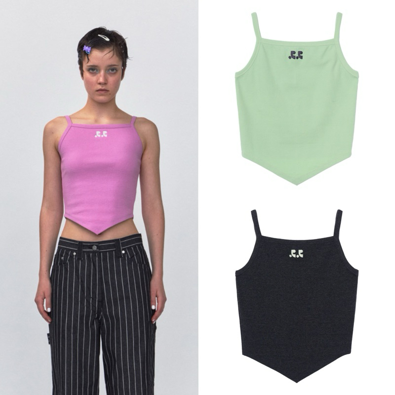 [แท้/พรีออเดอร์] REST&RECREATION - RR ARROW POINT SLEEVELESS TOP