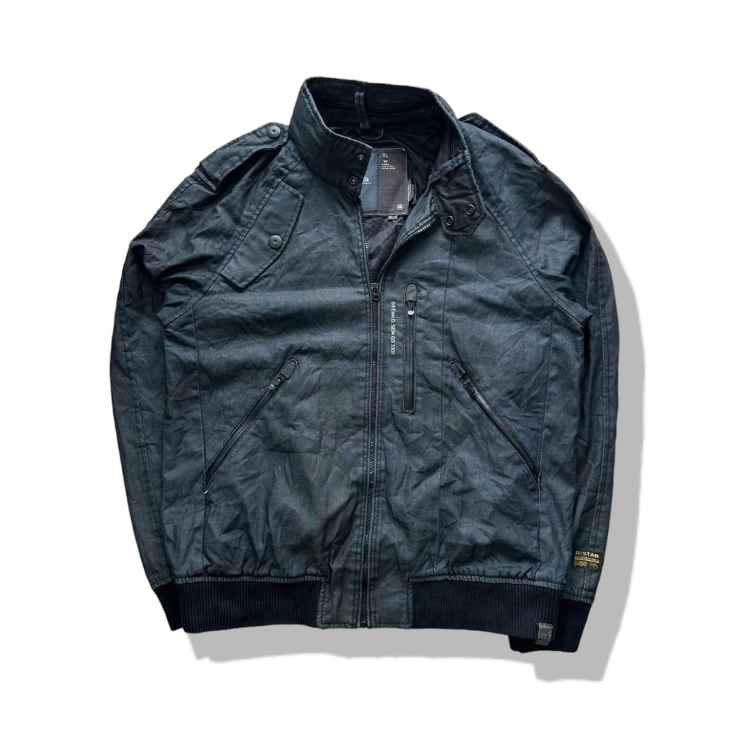 G-Star Raw 3301 Zipper Jacket รอบอก 46”