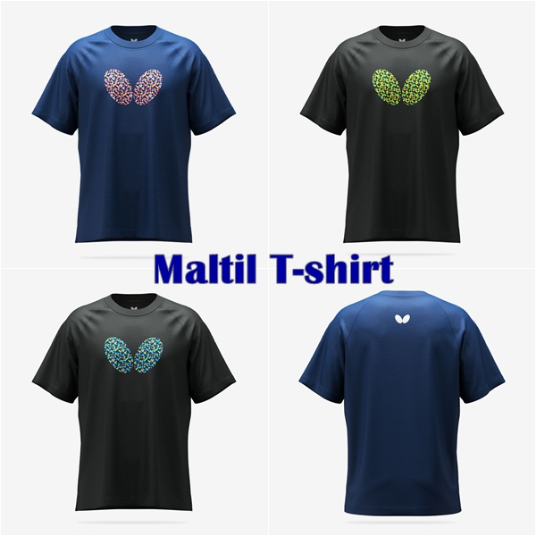 เสื้อปิงปอง BUTTERFLY MALTIL T-SHIRT ของแท้ 100%