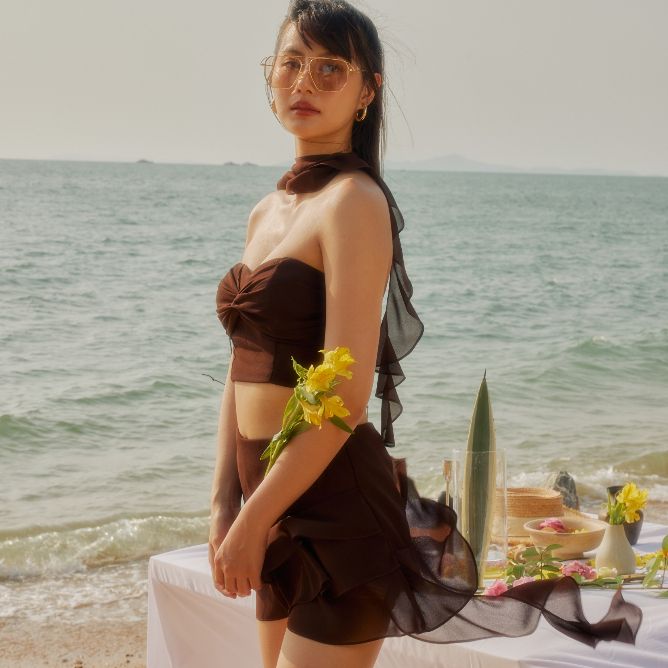 LAMUNE.STUDIO กระโปรงสั้น รุ่น #fay skirt - รูปที่ 5