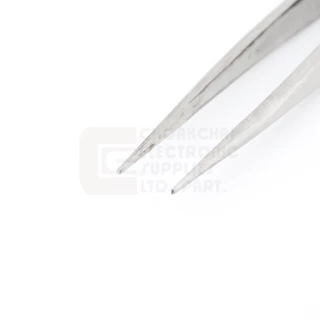 Cadik แหนบ สแตนเลส ปากแหลม ยาว 140มม รุ่น SS คุณภาพสูง Anti-Magnetic (Stainless Steel Tweezers) ฟอร์เซป ปากคีบ Forceps