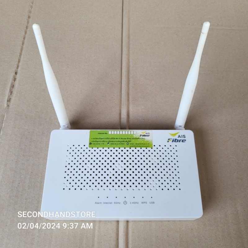 โมเด็ม ROUTER WIFI ZTE ZXHN H198A ใช้ได้ปรกติ