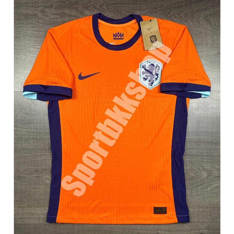 [Player] - เสื้อฟุตบอล ทีมชาติ Netherland Holland Home  ฮอล์แลนด์ เหย้า Euro ยูโร 2024