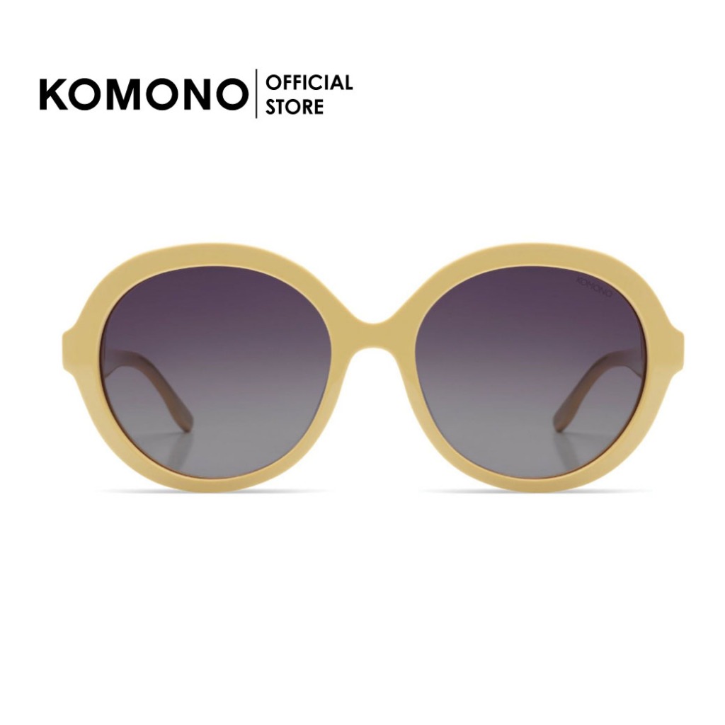 KOMONO Misty Marshmallow แว่นกันแดด สีขาว Polarized lens