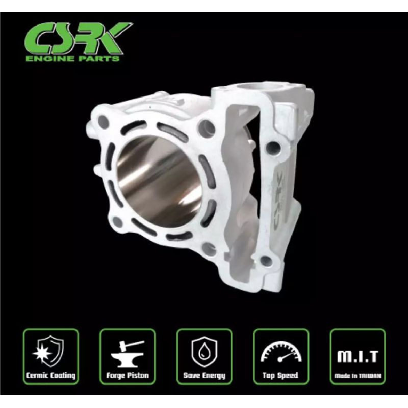 csrk ชุดคิท Nmax62 เสื้อเซรามิค ลูกฟอร์จ