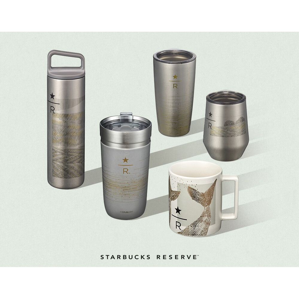 แก้วสตาร์บัคส์ ของแท้ 100% Tumbler Starbucks Reserve Gray Coffee Origin Limited Edition