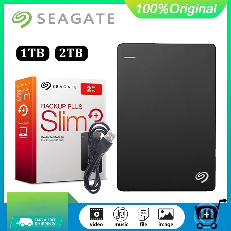 Seagate External Hard Disk 1TB/2TB USB 3.0 HDD 2.5" Hard Drives ฮาดดิสพกพา ฮาร์ดไดรฟ์ภายนอก HardDisk External