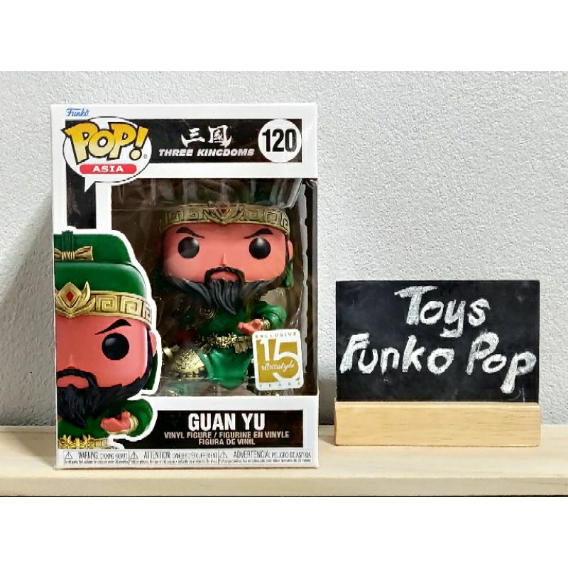 Funko Pop Asia Three Kingdom : Guan Yu 120 (แร ไอเทม)