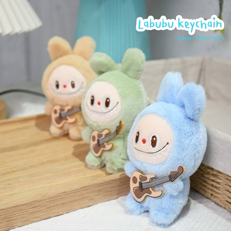 พร้อมส่ง!! พวงกุญแจตุ๊กตาลาบูบู้Labubuหลายแบบ