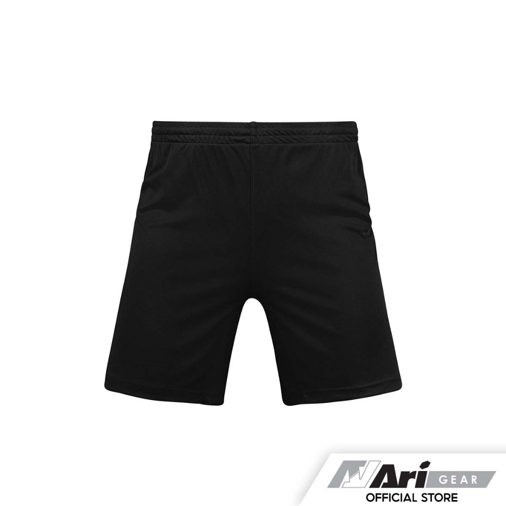 ARI ESSENTIAL TEAM SHORTS - BLACK กางเกงฟุตบอล อาริ สีดำ