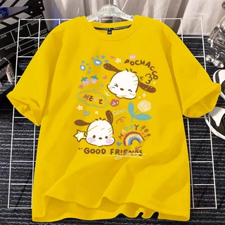 D630เสื้อยืดแขนสั้ง ใส่ได้ทั้งชายและหญิง ลายแฟชั่งนานาชาติร์**ปลีก-ส่ง