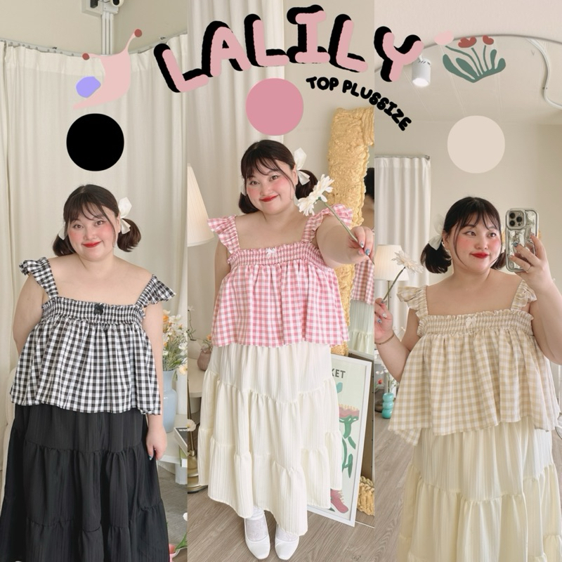 LALILY TOP PLUSSIZE