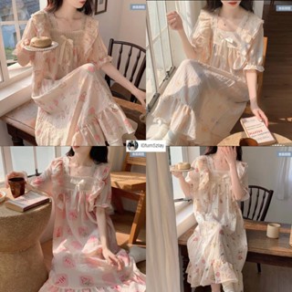 🍑(ราคาถูกที่สุด)ชุดนอนเวอร์ชั่นเกาหลีรุ่นล่าสุด， กระโปรงสวย …