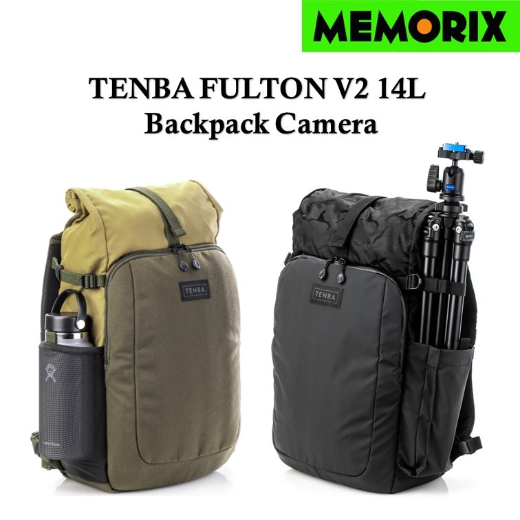 Tenba Fulton V2 14L Backpack Camera กระเเป๋ากล้อง (Black Camo / TanOlive)