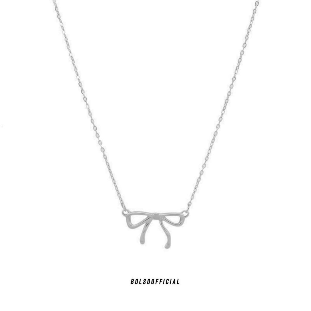 BOLSO สร้อยคอ รุ่น Ribbon B