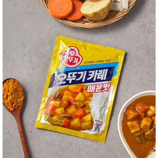 100G โอโตกิ ผงแกงกะหรี่เกาหลี OTTOGI [OTOKI] CURRY 오뚜기 카레