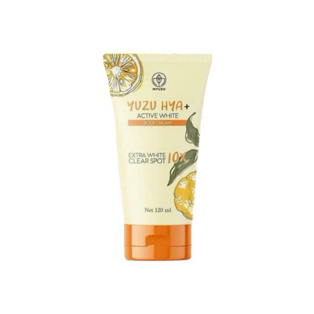 ครีมเจลมิวซุ Yuzu Hya+Active white Body Cream ผลิตภัณฑ์ครีมบำรุงผิวกาย ปริมาณ120ml