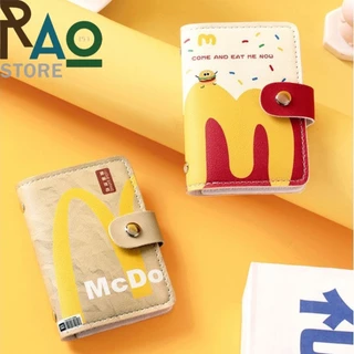 RAO Store พร้อมส่ง กระเป๋าใส่บัตร ลายแมค ที่เก็บบัตรต่างๆ มี20ซอง ใส่บัตรได้ 40ใบ ขนาดเล็กพกพาสะดวก