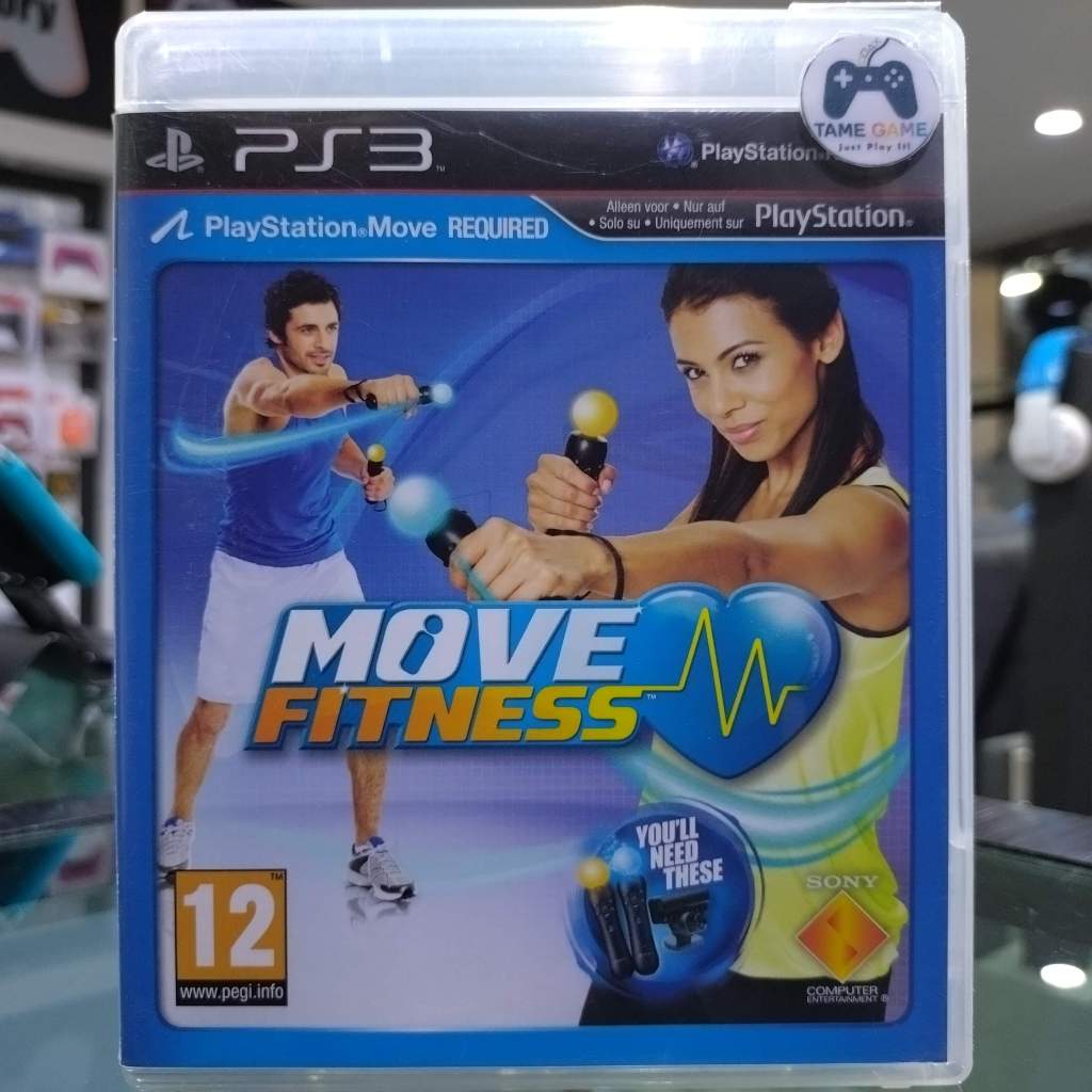 (ภาษาอังกฤษ) มือ2 PS3 Move Fitness เกมPS3 แผ่นPS3 มือสอง (Playstation Move Required PS Move game เกมออกกำลังกาย)