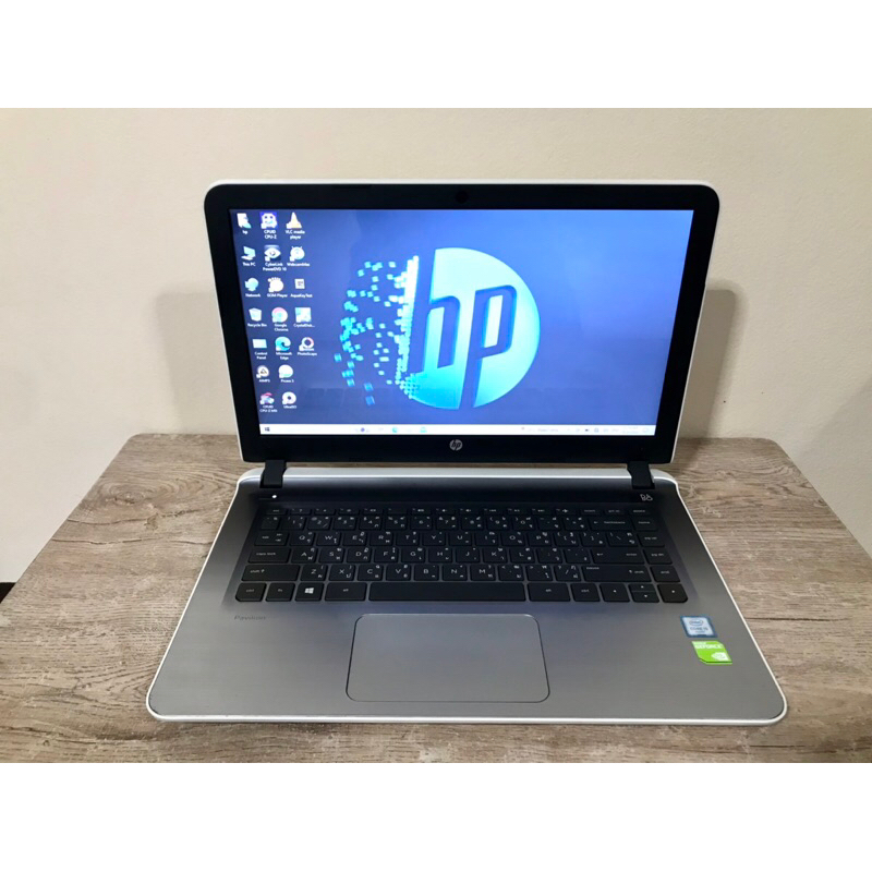 ขาย โน๊ตบุ๊ค HP Pavilion 14-ab106TX Intel Core i5-6200U CPU 2.40 GHz RAM 4 GB HDD 1TB