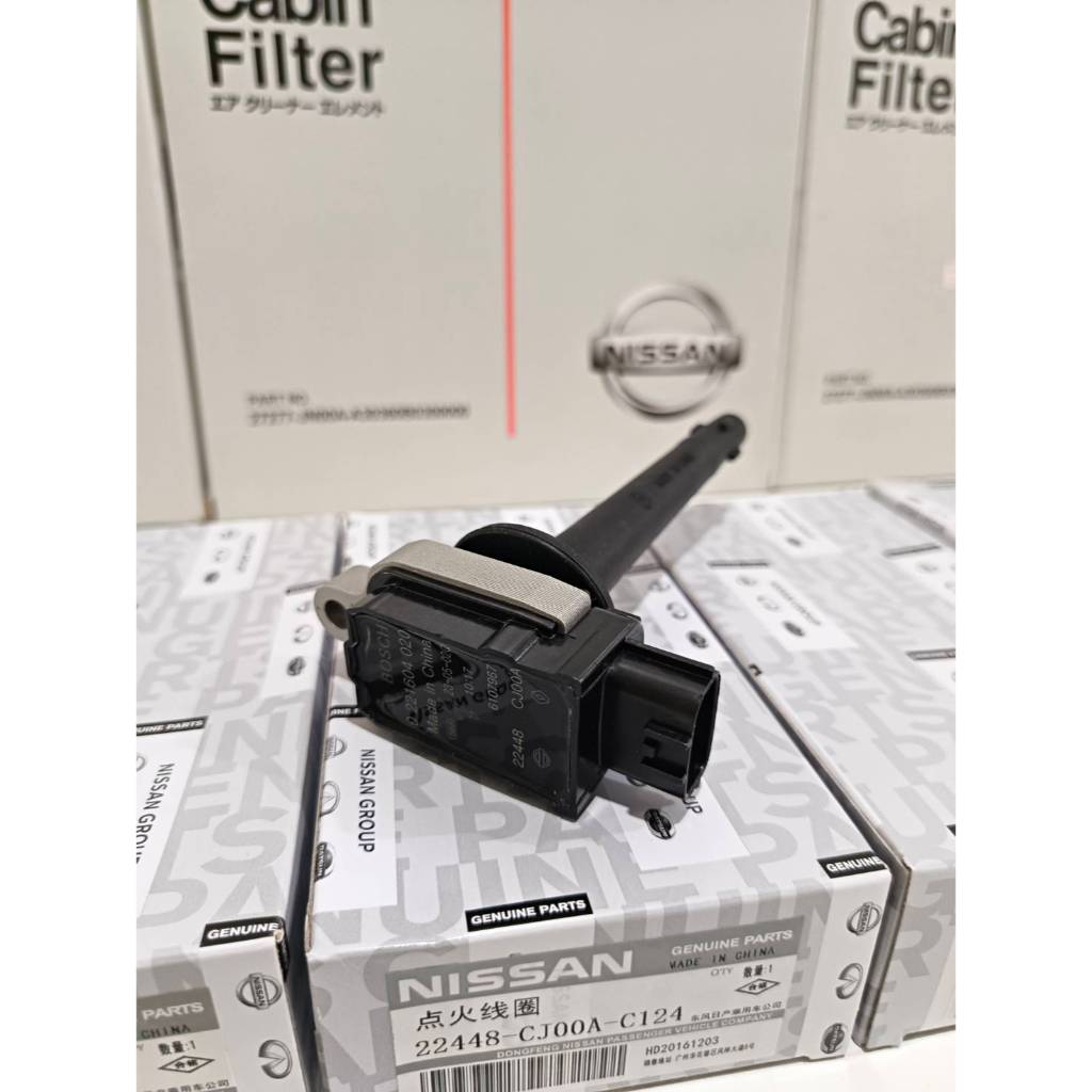 คอยล์จุดระเบิด Nissan Tiida 1.6, 1.8, Nissan Teana J32 2.0, X-Trail T31 2.0 แท้ห้าง   PART NO.22448-