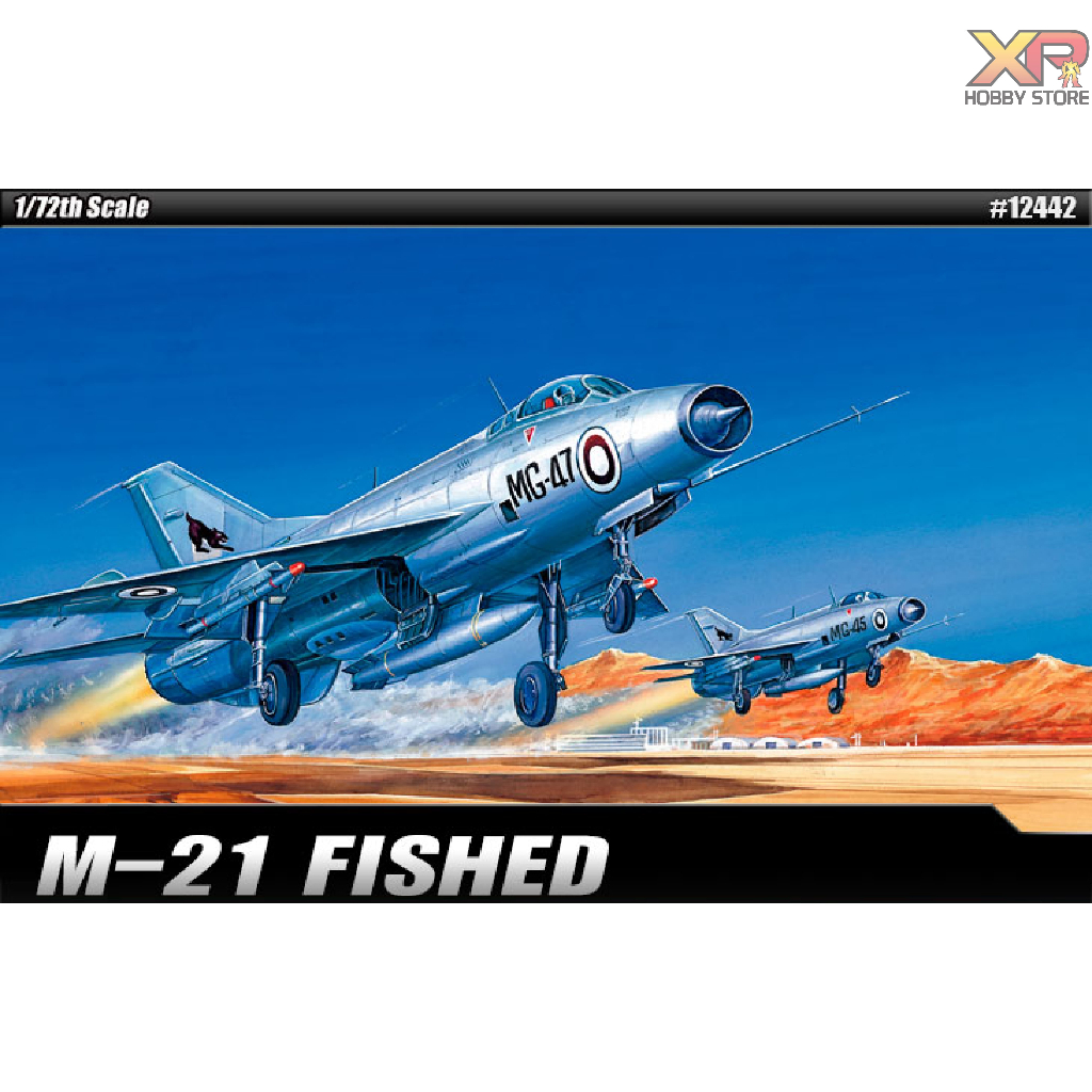 [Academy Model] 1/72: MIG-21 FISHED (AC 12442)