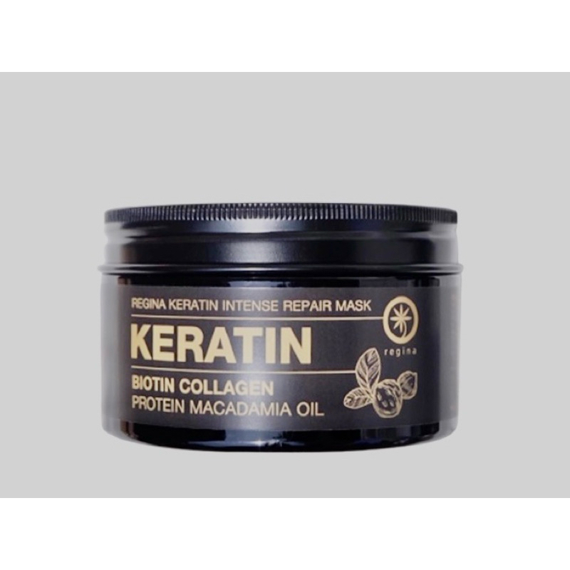 Rrgina Keratin Intense Repair Mask ครีมหมักผม250กรัม