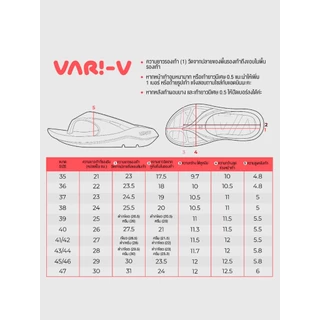 VING VARI-V รองเท้า RECOVERY เป็นรองเท้าแตะเพื่อสุขภาพ นุ่ม รองรับอุ้งเท้า