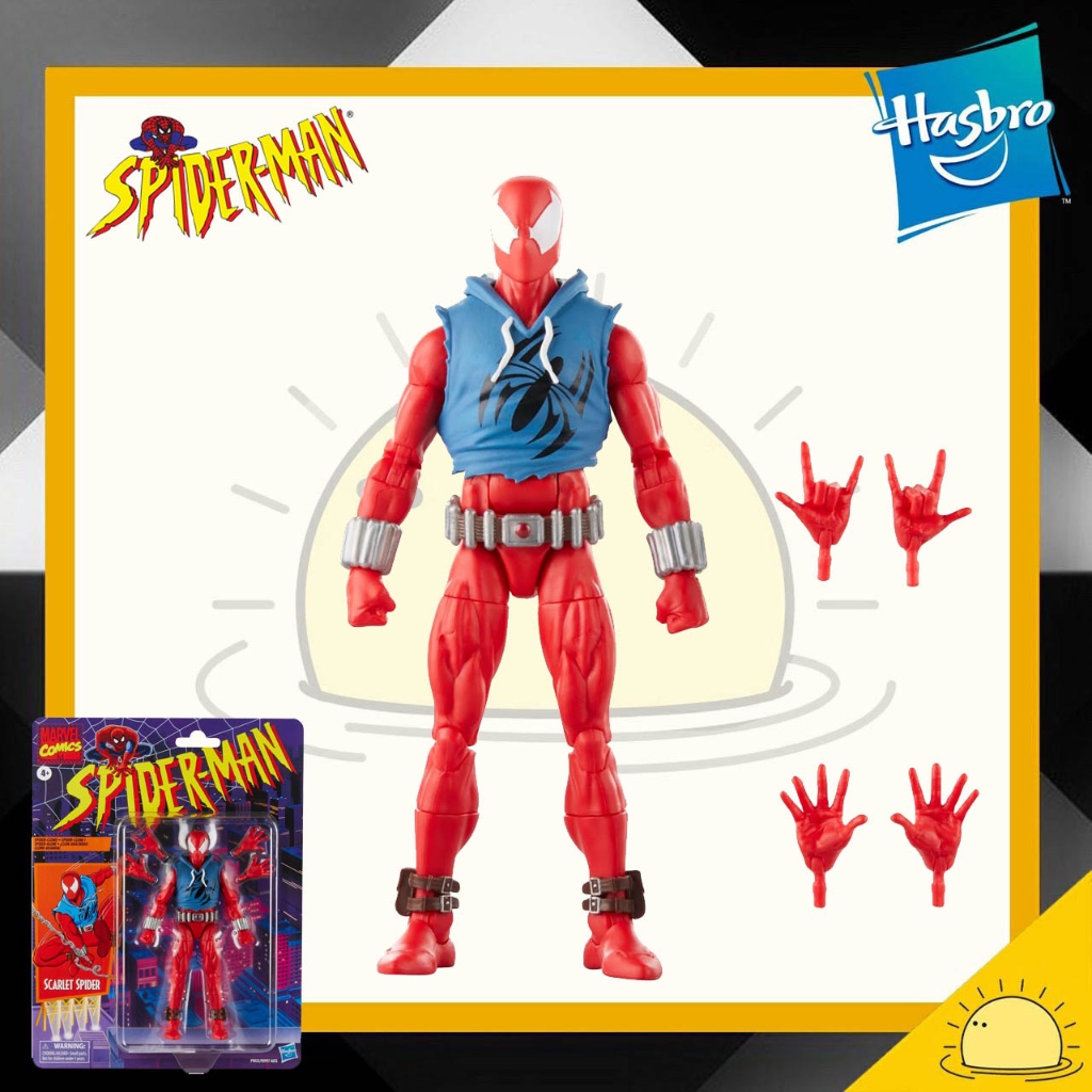 Marvel legends Spiderman Legends Retro - Scarlet Spider 6 inch