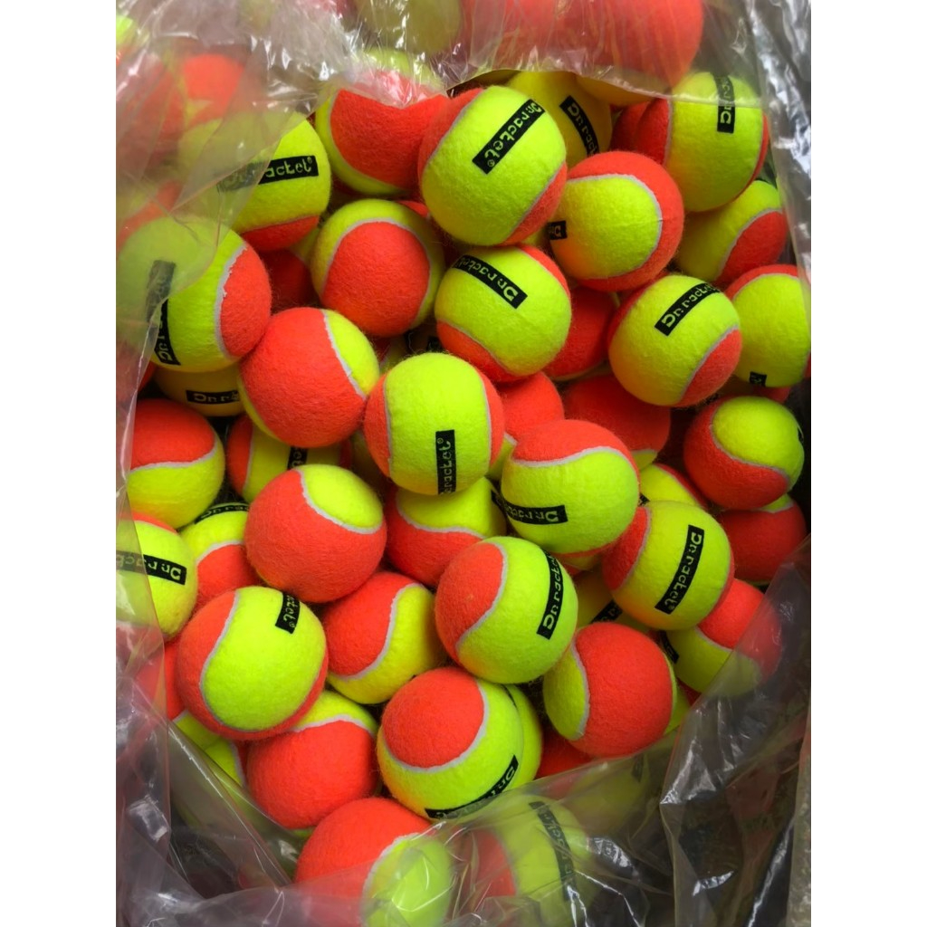 ลูกเทนนิสเด็ก-สีส้ม DrRacket(1x50)/Kid Tennis Ball Stage 2-Orange เด็ก 6-8 ปี /บีชเทนนิส (DR04-40075)