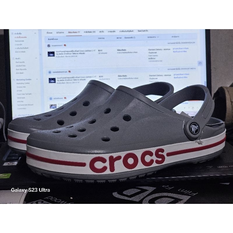 Crocs Lite Ride Clog รองเท้าแตะ แบบลำลอง มาใหม่สุดฮิต ใส่ได้ทุกเพศ มีส่วนลดราคา