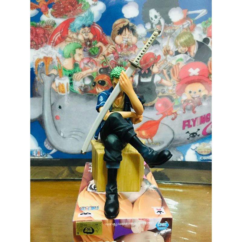 (Dramatic) แท้100% โซโล โซโร Zoro ช่วยนามิ Dramatic Showcase One piece วันพีช Model โมเดล Figures ฟิ