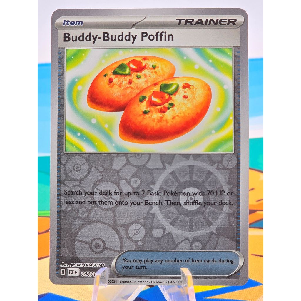 Pokemon Card "Reverse Holo Trainer Card" ENG Temporal Forces